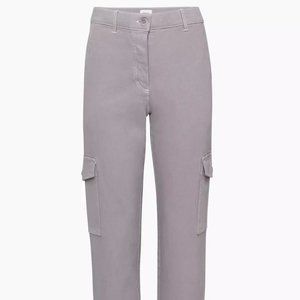 Aritzia Wilfred Free Modern Cargo Pants Purple Slate